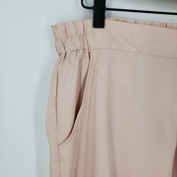 INC International Concepts Pink Star Print Satin Pajama Pants Size Large NWT - Picture 5 of 11
